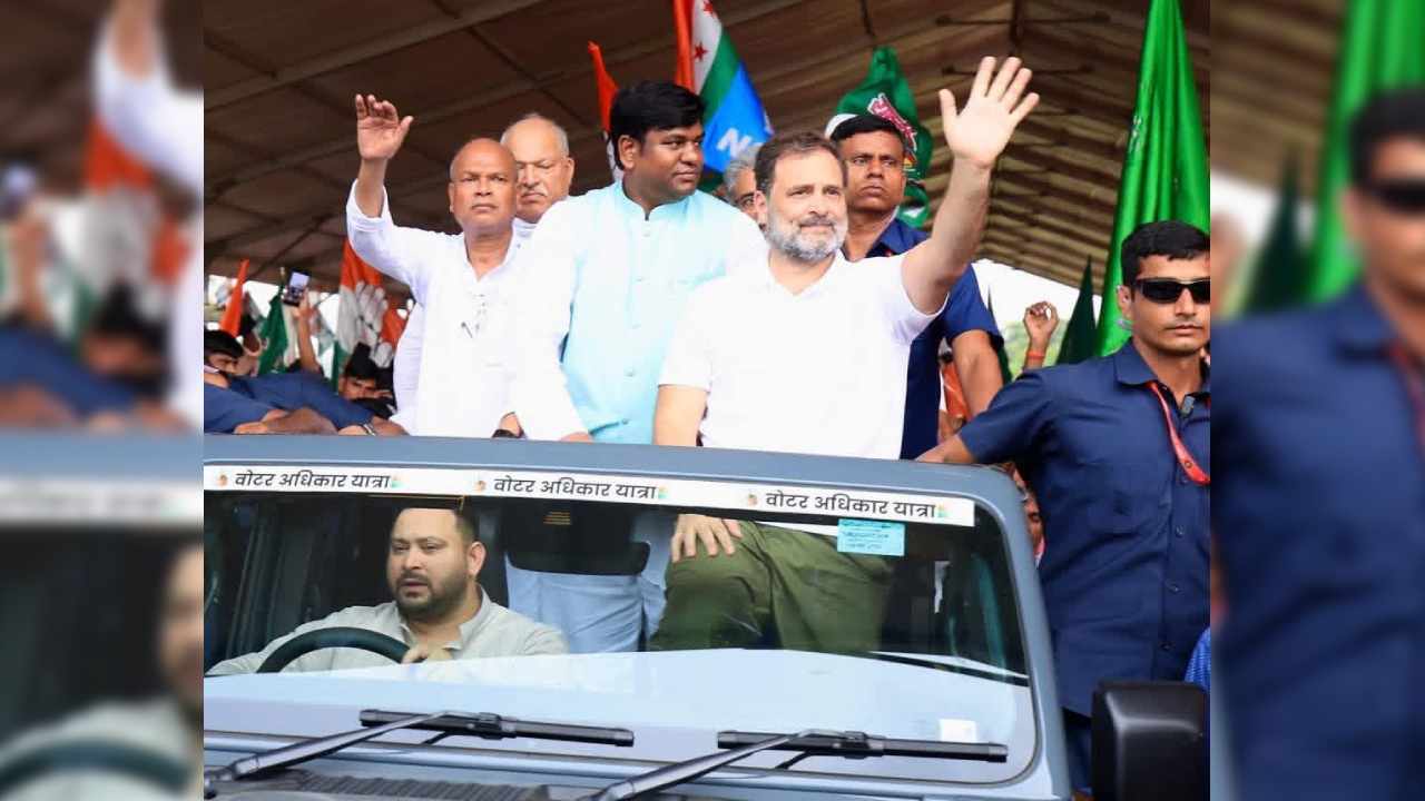 bihar-rahul-gandhi-tejashwi-yadav-voter-adhikar-yatra-congress-rjd-alliance-strategy-2025